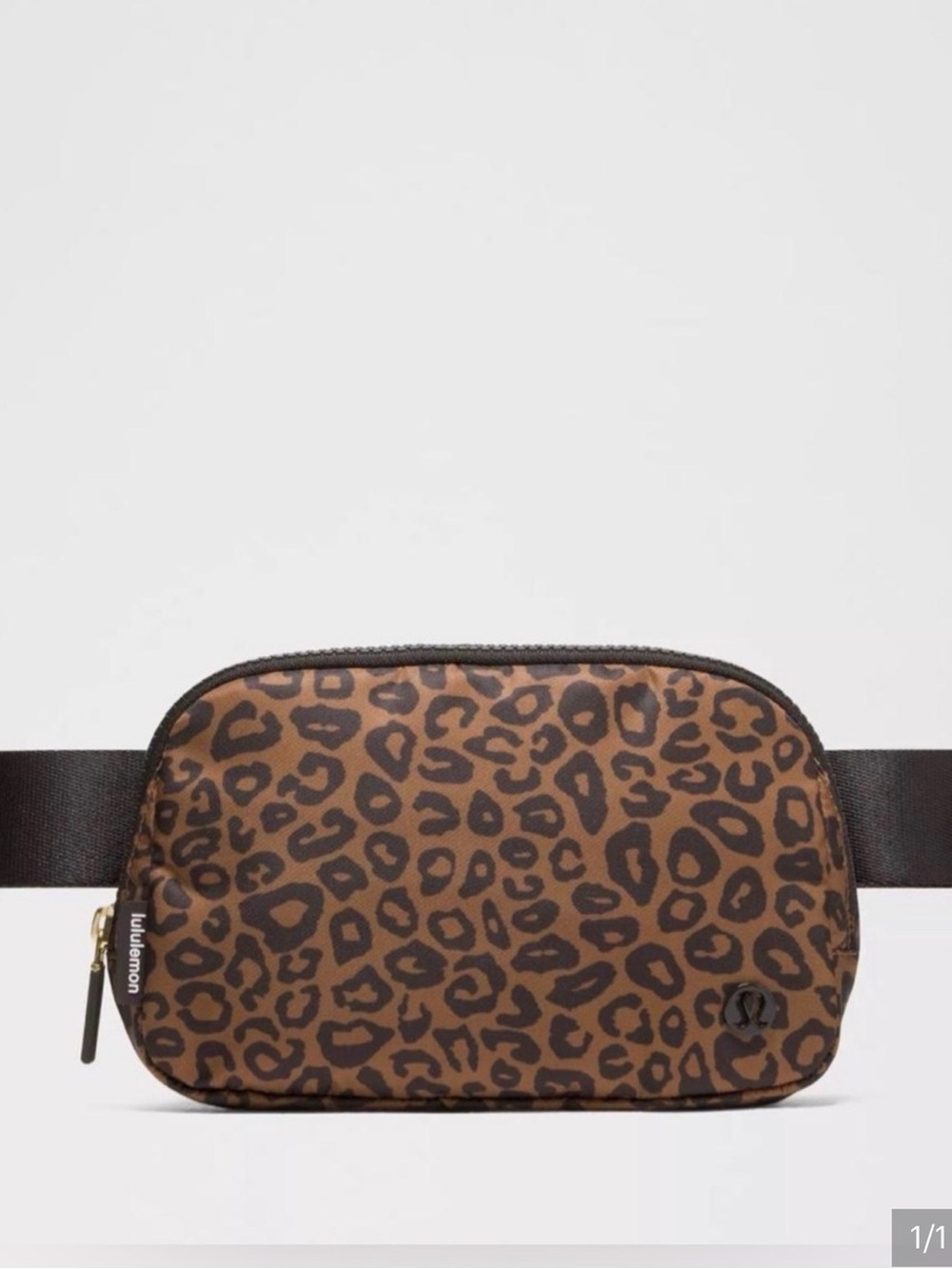 Lululemon Leopard Print Belt Bag - mint condition sold out everywhere